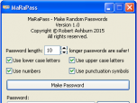 MaRaPass Make Random Passwords