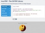 The C# PDF Library