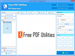 Free PDF Utilities - PDF Watermark Screenshot