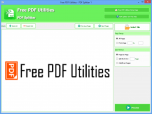 Free PDF Utilities - PDF Splitter Screenshot