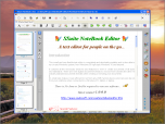 SSuite NoteBook Editor Screenshot