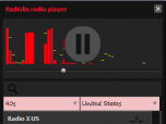 Radiolix radio player Screenshot