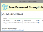 Free Password Strength Meter Screenshot