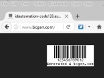 ASPX Code 128 & GS1-128 Barcode Script Screenshot