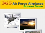 365 Air Force Airplanes Screen Saver Screenshot