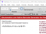 USPS IMb Filemaker Barcode Generator