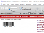 UPC EAN Filemaker Barcode Generator