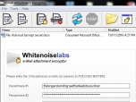 Whitenoise Strong Encryptor Screenshot