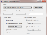 USB Flash Drive Format Tool Screenshot