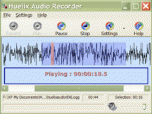 Huelix Audio Recorder Screenshot