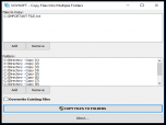 Copy Files Into Multiple Folders Screenshot