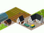 Icograms Isometric Farm Icons