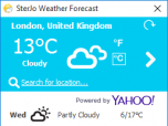 SterJo Weather Forecast Screenshot
