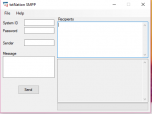 Desktop SMS SMPP tool Screenshot