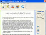 Adolix PDF Converter Screenshot