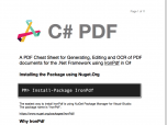 C# PDF Screenshot