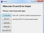 J4L RBarcode for Delphi Screenshot