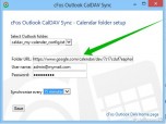 cFos Outlook DAV Screenshot
