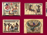 Egypt Tomb Scenes - Papyrus Art Screenshot