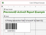 PrecisionID 1D Barcode ActiveX Control