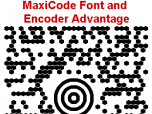 MaxiCode Font and Encoder Suite