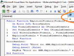 Office Programming Helper Indent VB Code Screenshot
