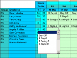 Easy Shift Scheduler for Excel Screenshot
