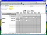Shift Scheduler for Excel Screenshot