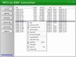 MP3 to SWF Converter Screenshot