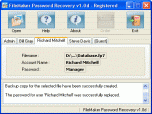 FileMaker Password Recovery Screenshot