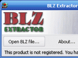 BLZ Extractor Screenshot