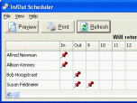 CyberMatrix In Out Scheduler Screenshot