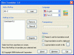 Click Translator Screenshot