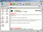 KidSplorer Web Browser Screenshot