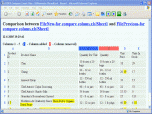 4TOPS Compare Excel Files Screenshot