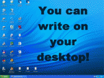 GreetSoft Desktop Notepad Screenshot