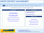 News Publishing Content Management System Screenshot