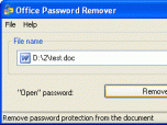 Office Password Remover Screenshot