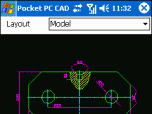 Pocket PC CAD Viewer: DWG, DXF, PLT Screenshot