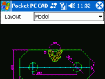 Pocket PC CAD Viewer: DWG, DXF, PLT