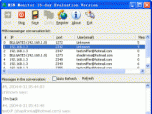 IMDetect MSN Sniffer, MSN Monitor Screenshot