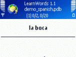 LearnWords S60v3 Screenshot