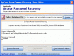 Advance MS Access Password Recovery Screenshot