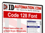 IDAutomation Code 128 Barcode Fonts