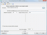 Export Query to SQL for SQL server Screenshot