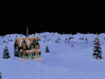Snowy Winter Wonderland Screensaver Screenshot