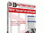 IDAutomation PDF417 Font and Encoder