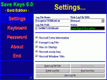 Save Keys Screenshot