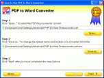 Easy-to-Use PDF to Word Converter Screenshot