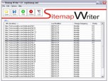 Sitemap Writer Screenshot